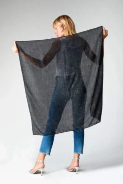 Foulard LE TEMPS DES CERISES VASO Black -Femme Mode Vêtements Magasin tdc fvaso0000000p06 2