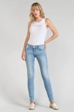 LE TEMPS DES CERISES Jean TEMPS DES CERISES FLIP PULP SLIM Bleu -Femme Mode Vêtements Magasin tdc jfflip00w1337 4