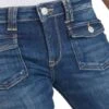 Jean LE TEMPS DES CERISES FLARE FOUR Bleu 1 Jean LE TEMPS DES CERISES FLARE FOUR Bleu -Femme Mode Vêtements Magasin tdc jffour00w1174 5