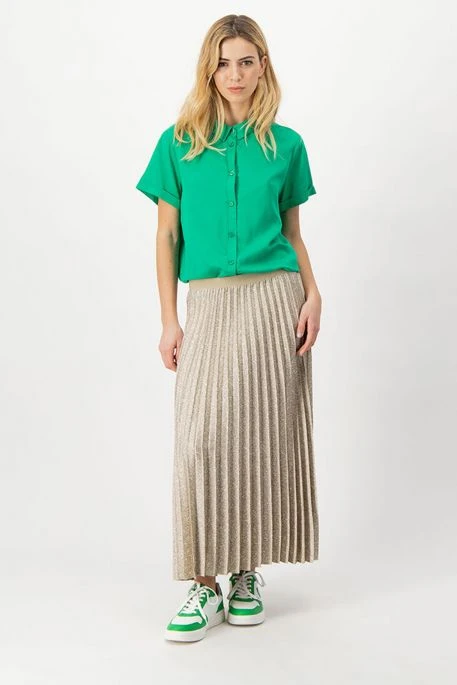 Jupe Longue TEDDY SMITH PLISSA Doré 3 Jupe Longue TEDDY SMITH PLISSA Doré