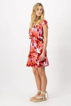 Robe TEDDY SMITH LALI 2 Red -Femme Mode Vêtements Magasin teddy 30616399 745g 3