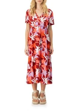 Robe TEDDY SMITH MISSA Red -Femme Mode Vêtements Magasin teddy 30616497 23e 1