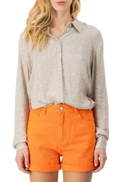 Chemise TEDDY SMITH LARA Beige -Femme Mode Vêtements Magasin teddy 32716470 222 1