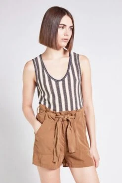 Short TEDDY SMITH SHERWOOD Tabacco