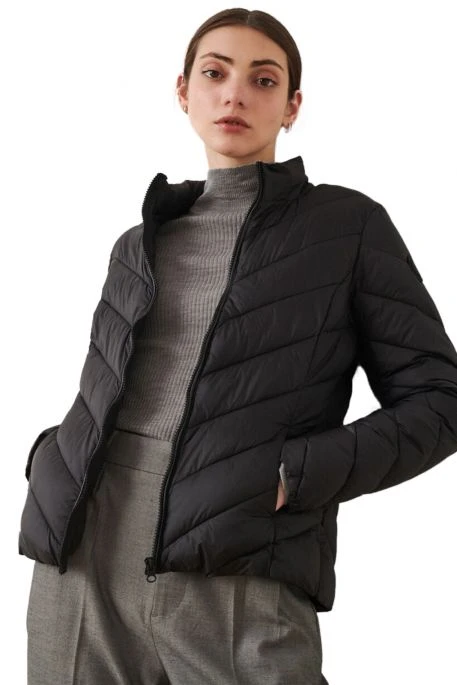 Blouson TEDDY SMITH BAHIA Noir 5 Blouson TEDDY SMITH BAHIA Noir – Image 3