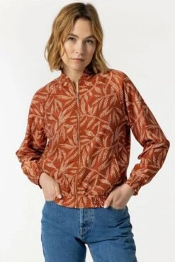 Veste TIFFOSI LEESA Terracota -Femme Mode Vêtements Magasin tiffosi 10049262 489 1