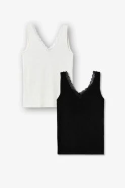 Débardeurs Lot De 2 TIFFOSI Noirs -Femme Mode Vêtements Magasin tiffosi 26368 5