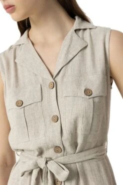 Robe TIFFOSI FAVO Sable 10 Robe TIFFOSI FAVO Sable -Femme Mode Vêtements Magasin tiffosi 26690 5