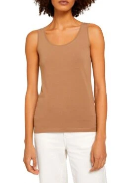 Débardeur TOM TAILOR Dark Sepia 7 Débardeur TOM TAILOR Dark Sepia -Femme Mode Vêtements Magasin tom tailor 22864 1