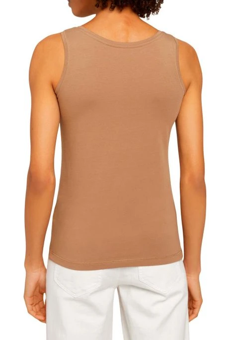 Débardeur TOM TAILOR Dark Sepia 3 Débardeur TOM TAILOR Dark Sepia