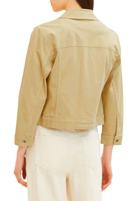 Blouson En Jean TOM TAILOR Light Moderate Olive 3 Blouson En Jean TOM TAILOR Light Moderate Olive