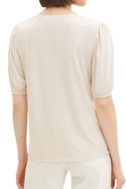 Tee Shirt TOM TAILOR Sand Stone Beige
