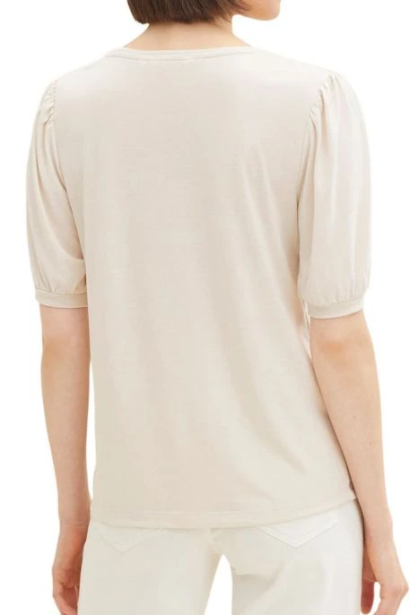 Tee Shirt TOM TAILOR Sand Stone Beige 3 Tee Shirt TOM TAILOR Sand Stone Beige