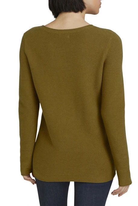 Sweat TOM TAILOR Kaki 3 Sweat TOM TAILOR Kaki