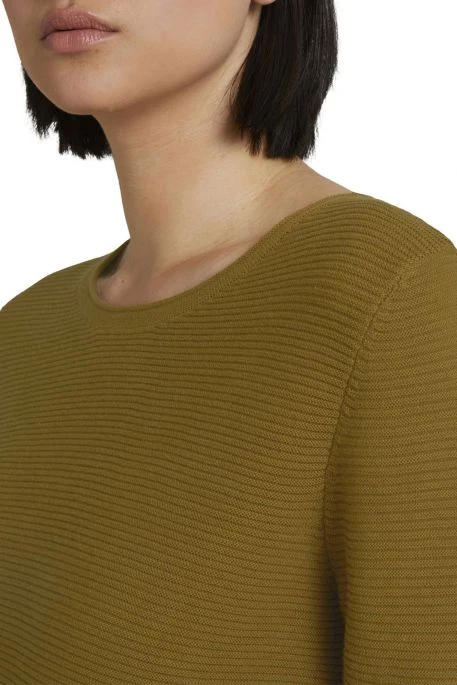 Sweat TOM TAILOR Kaki 4 Sweat TOM TAILOR Kaki – Image 2