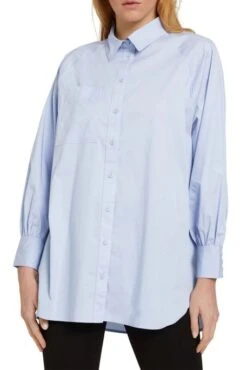 Chemise TOM TAILOR Brunnera Blue -Femme Mode Vêtements Magasin tt 22618 1