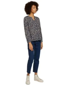 Chemisier TOM TAILORNavy Dotted Design