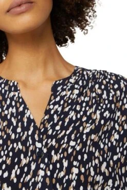Chemisier TOM TAILORNavy Dotted Design -Femme Mode Vêtements Magasin tt 22633 5
