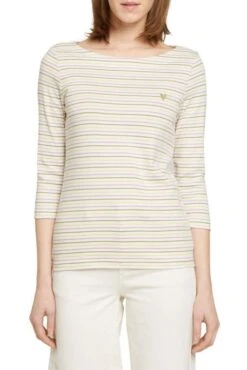 Tee Shirt Col Rond TOM TAILOR Rayé Multicolore -Femme Mode Vêtements Magasin tt 22656 1