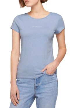 Tee-shirt TOM TAILOR Brunnera Blue -Femme Mode Vêtements Magasin tt 23587 1