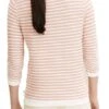 Sweat Rayé TOM TAILOR White/ Pink 1 Sweat Rayé TOM TAILOR White/ Pink -Femme Mode Vêtements Magasin tt 23608 2