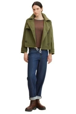 Sweat Rayé TOM TAILOR Grey 8 Sweat Rayé TOM TAILOR Grey -Femme Mode Vêtements Magasin tt 23609 3