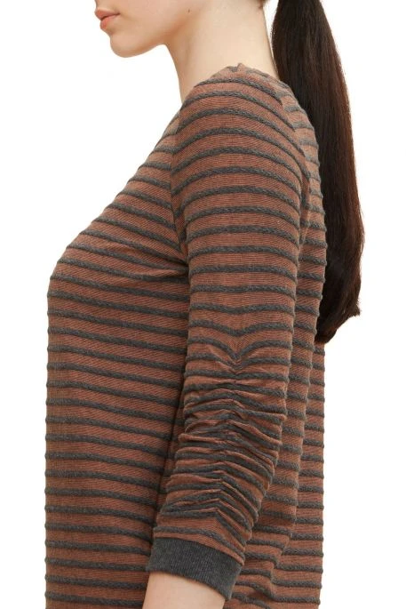 Sweat Rayé TOM TAILOR Grey 6 Sweat Rayé TOM TAILOR Grey – Image 4