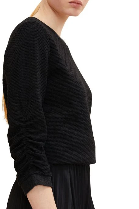 Sweat TOM TAILOR New Shale Grey Melange 3 Sweat TOM TAILOR New Shale Grey Melange