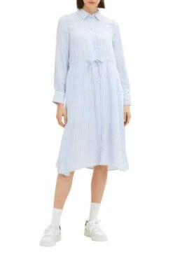 Robe Longue TOM TAILOR Blue -Femme Mode Vêtements Magasin tt 24306 1