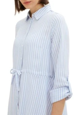 Robe Longue TOM TAILOR Blue -Femme Mode Vêtements Magasin tt 24306 4