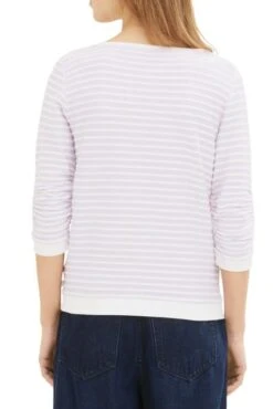Sweat Rayé TOM TAILOR Lilac 9 Sweat Rayé TOM TAILOR Lilac -Femme Mode Vêtements Magasin tt 24312 2