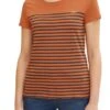 Tee-shirt TOM TAILOR Mariniere Amber Stripe