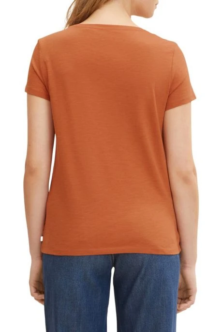 Tee-shirt TOM TAILOR Mariniere Amber Stripe 4 Tee-shirt TOM TAILOR Mariniere Amber Stripe – Image 2