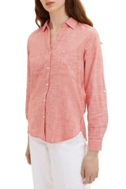 Chemisier TOM TAILOR FEVER Red -Femme Mode Vêtements Magasin tt 24398 1