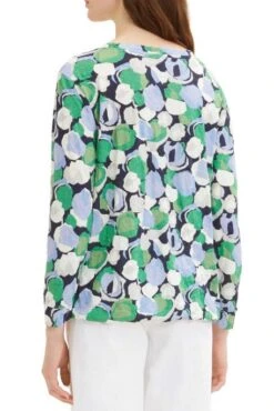 Chemisier TOM TAILOR FLOWER Green -Femme Mode Vêtements Magasin tt 24403 2
