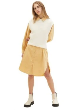 Robe TOM TAILOR Brown -Femme Mode Vêtements Magasin tt 24404 4