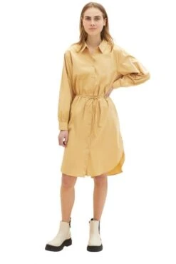 Robe TOM TAILOR Brown -Femme Mode Vêtements Magasin tt 24404 5