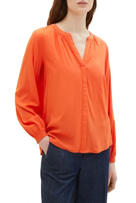 Blouse TOM TAILOR Fever Red 4 Blouse TOM TAILOR Fever Red – Image 2
