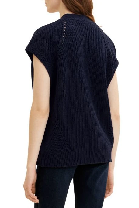 Gilet TOM TAILOR Atlantic Blue 6 Gilet TOM TAILOR Atlantic Blue – Image 4