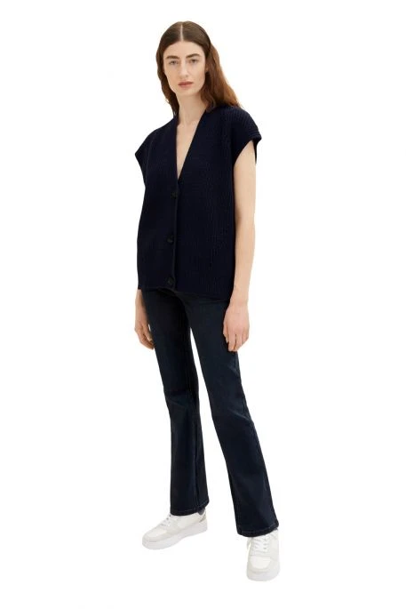 Gilet TOM TAILOR Atlantic Blue 3 Gilet TOM TAILOR Atlantic Blue