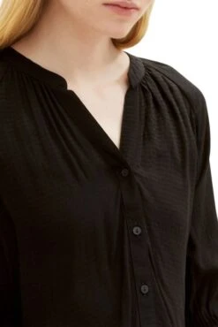 Chemisier TOM TAILOR Black -Femme Mode Vêtements Magasin tt 24694 4