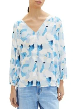 Chemisier TOM TAILOR Blue