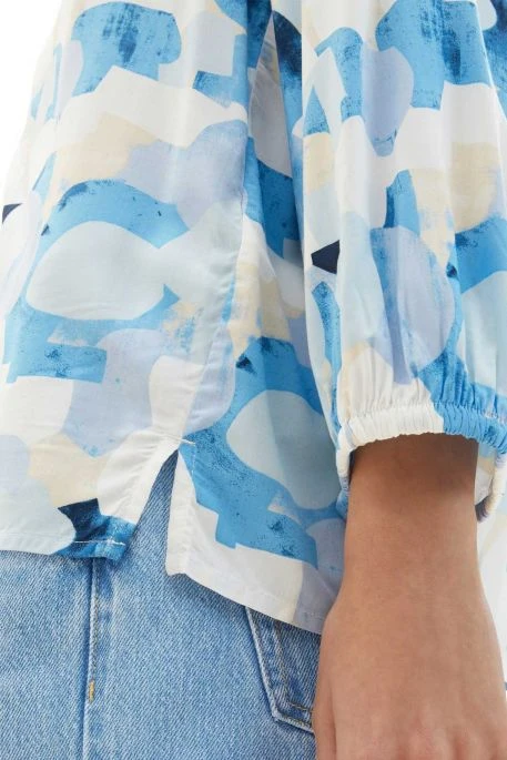 Chemisier TOM TAILOR Blue 4 Chemisier TOM TAILOR Blue – Image 2