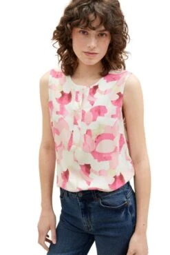 Débardeur TOM TAILOR FLOWER Pink -Femme Mode Vêtements Magasin tt 24825 3