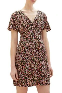 Robe TOM TAILOR LIBERTY Black -Femme Mode Vêtements Magasin tt 24935 1