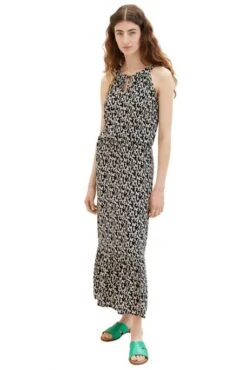 Robe Longue TOM TAILOR Black -Femme Mode Vêtements Magasin tt 24963 3