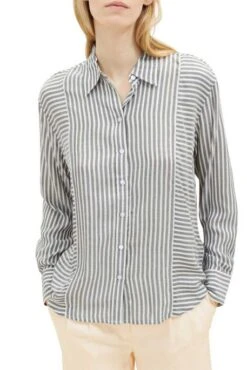 Chemisier TOM TAILOR Grey Stripe