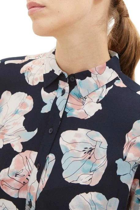 Robe TOM TAILOR FLOWER Black 4 Robe TOM TAILOR FLOWER Black – Image 2