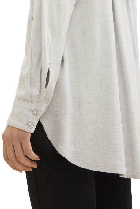 Chemise TOM TAILOR Light Grey 4 Chemise TOM TAILOR Light Grey – Image 2