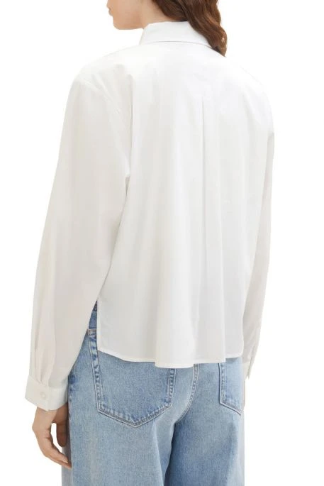 Chemisier TOM TAILOR White 3 Chemisier TOM TAILOR White